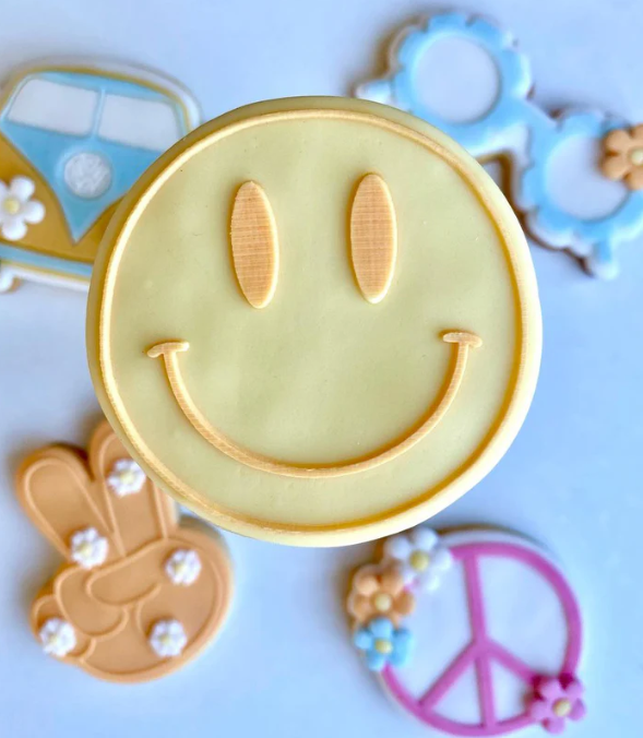 HIPPI 4 - SMILEY (Ausstechform und Stamp)