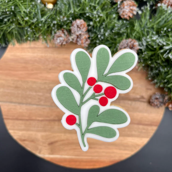 WEIHNACHTEN 13 - Mistel (Ausstechform und Stamp)