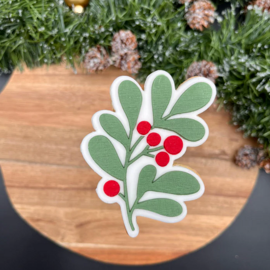 WEIHNACHTEN 13 - Mistel (Ausstechform und Stamp)