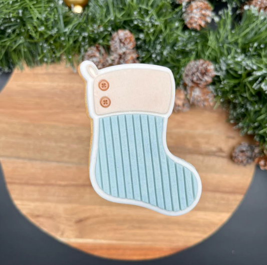WEIHNACHTEN 15 - Socke (Ausstechform und Stamp)