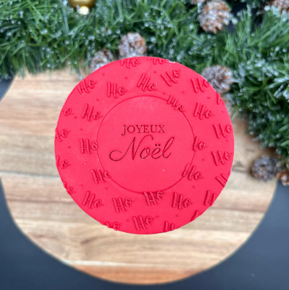 WEIHNACHTEN 16 - Muster HoHoHo (Ausstechform und Stamp)