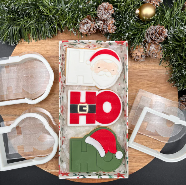 WEIHNACHTEN 23 - HO HO HO (Ausstechform und Stamp)