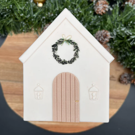 WEIHNACHTEN 33 - Weihnachtshaus (Ausstechform und Stamp)