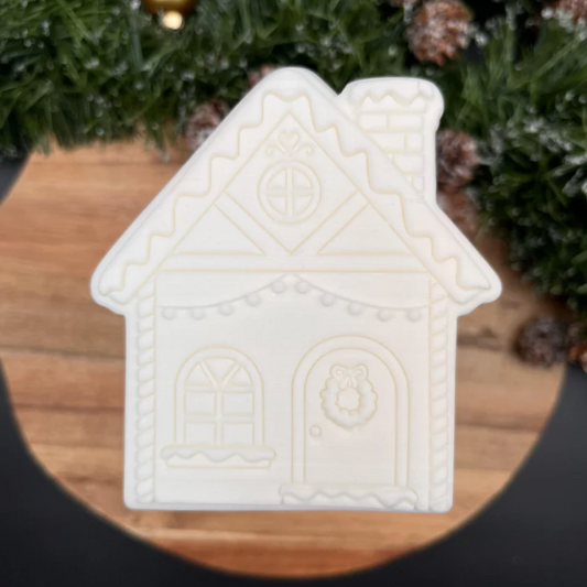 WEIHNACHTEN 34 - Weihnachtshaus (Ausstechform und Stamp)