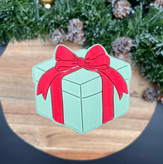 WEIHNACHTEN 37 - Geschenk (Ausstechform und Stamp)