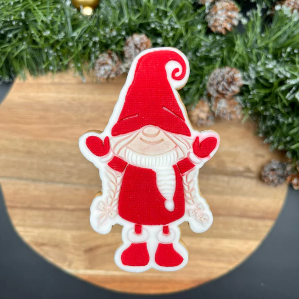 WEIHNACHTEN 40 - Gnomenmädchen (Ausstechform und Stamp)