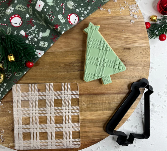 WEIHNACHTEN 53 - Weihnachtsmuster (Ausstechform und Stamp)