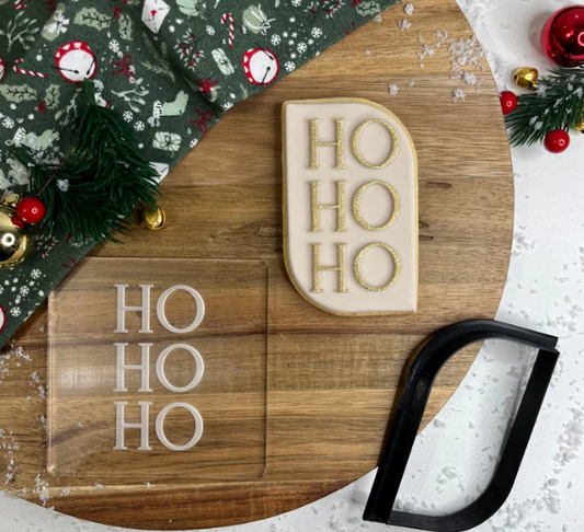 WEIHNACHTEN 61 - Ho Ho Ho (Ausstechform und Stamp)