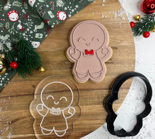 WEIHNACHTEN 66 - Lebkuchenjunge (Ausstechform und Stamp)