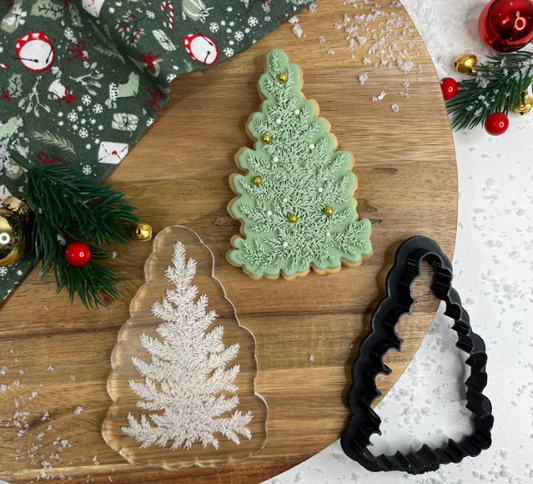 WEIHNACHTEN 68 - Weihnachtskiefer (Ausstechform und Stamp)