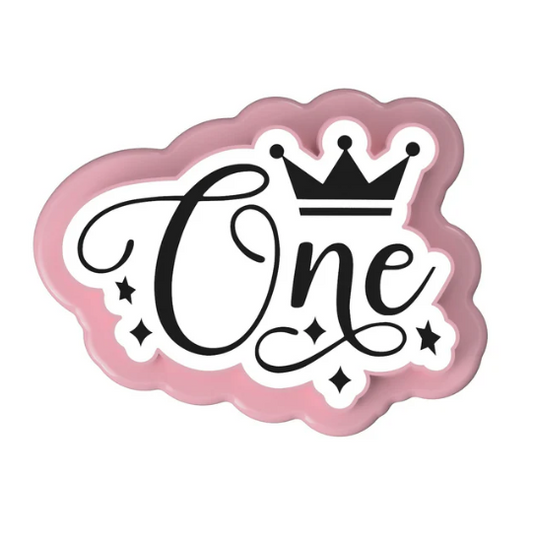 GEBURTSTAG 8 - Eine Princessin (Ausstechform und Stamp)