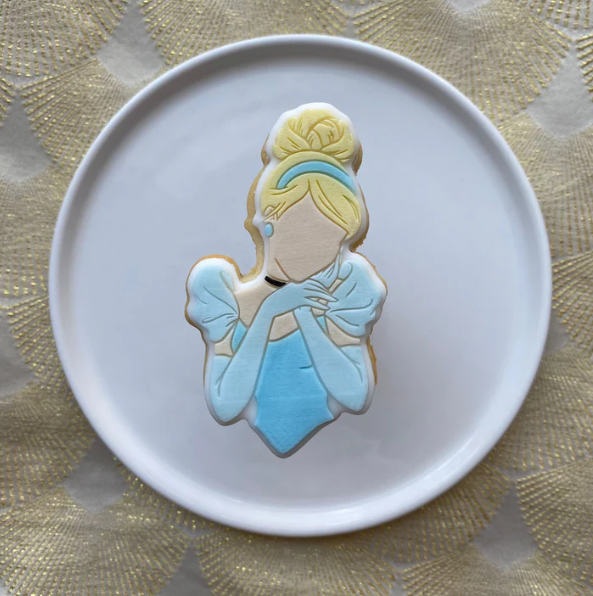 PRINZESSIN 5 - (Ausstechform und Stamp)