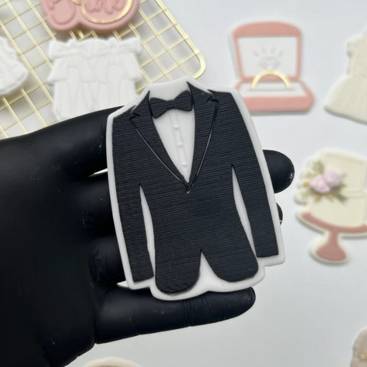 HOCHZEIT 27 - Suit (Ausstechform und Stamp)