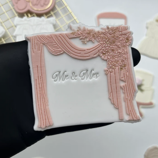 HOCHZEIT 28 - Hochzeitsbogen (Ausstechform und Stamp)