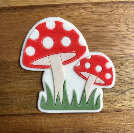 WALDTIERE 13 - Pilz (Ausstechform und Stamp)