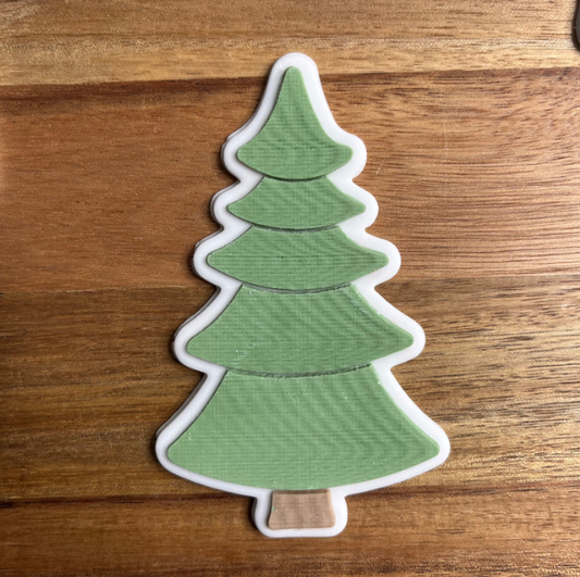 WALDTIERE 14 - Baum (Ausstechform und Stamp)