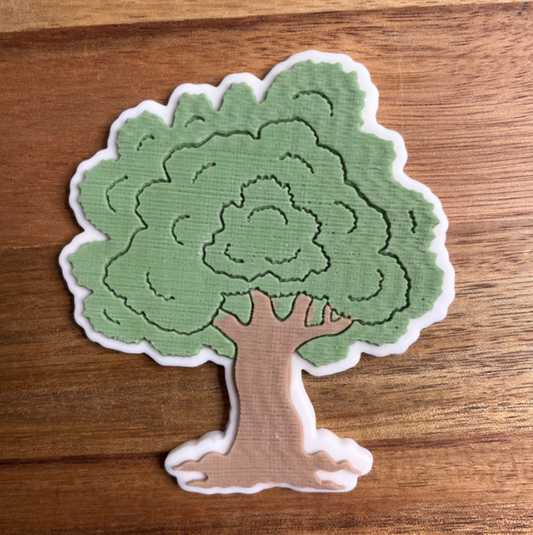 WALDTIERE 15 - Baum (Ausstechform und Stamp)