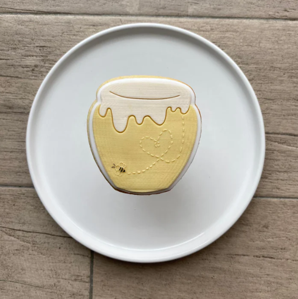 BIENE 10 - Honigtopf (Ausstechform und Stamp)