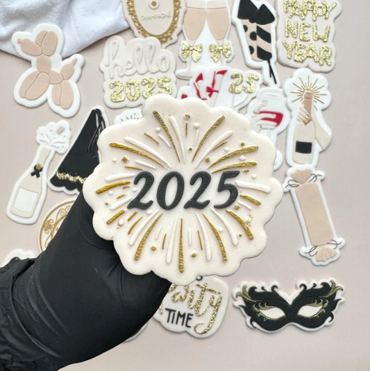 NEW YEAR 2025 1 - 2025 (Ausstechform und Stamp)
