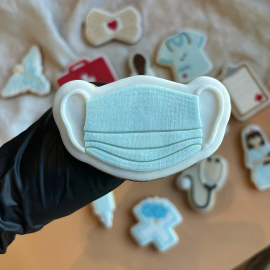 KRANKENSCHWESTER 10 - Maske (Ausstechform und Stamp)