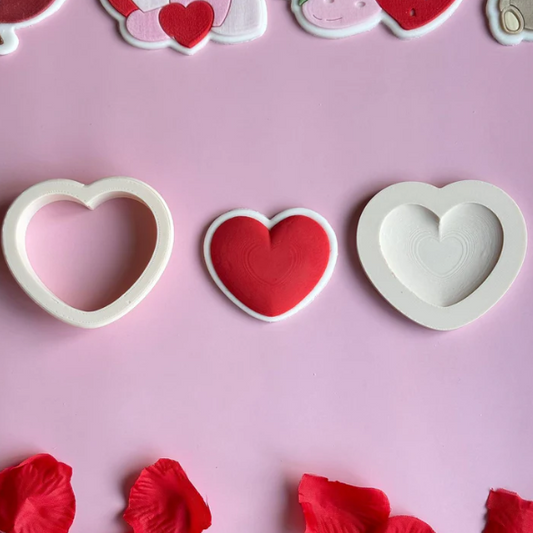 VALENTINSTAG 1 - MINI Valentinstag (Ausstechform und Stamp)