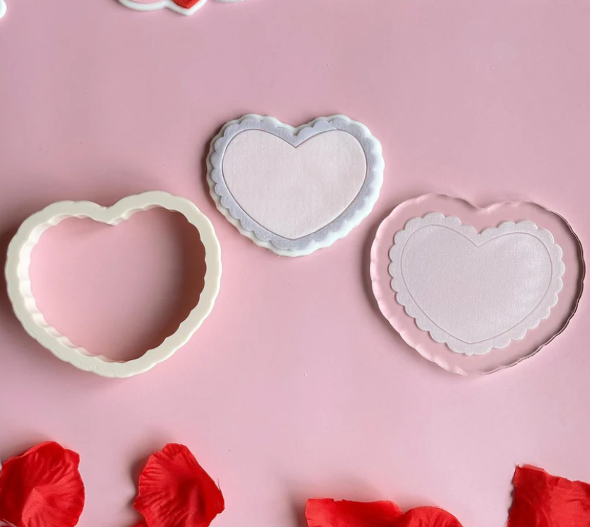 VALENTINSTAG 24 - Herz (Ausstechform und Stamp)