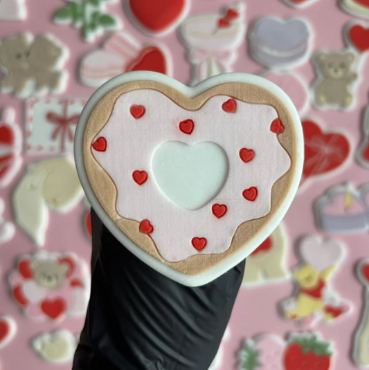 VALENTINSTAG 30 - Donut (Ausstechform und Stamp)