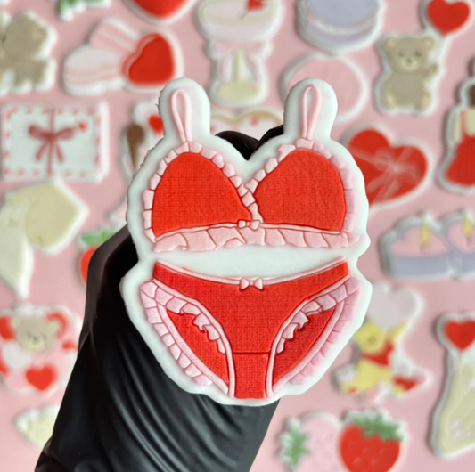 VALENTINSTAG 41 - Unterwäsche (Ausstechform und Stamp)