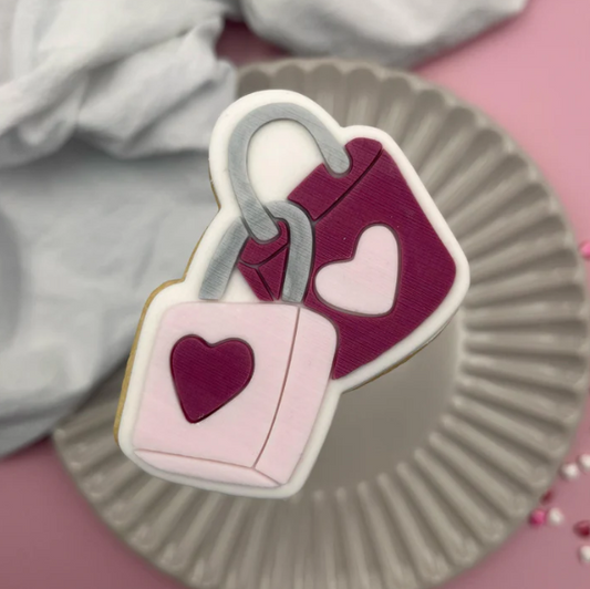 VALENTINSTAG 48 - Schloss (Ausstechform und Stamp)