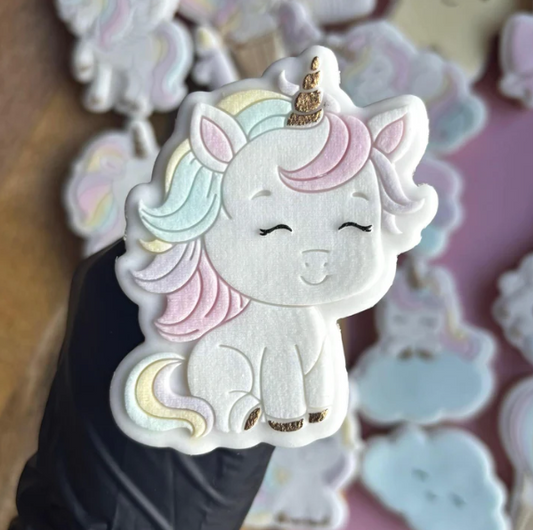 UNICORN/EINHORN 1 - Einhorn (Ausstechform und Stamp)