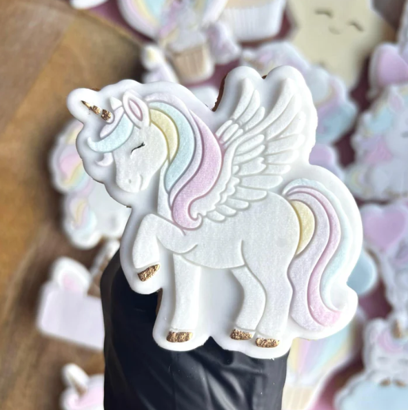UNICORN/EINHORN 4 - Einhorn (Ausstechform und Stamp)