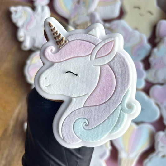 UNICORN/EINHORN 5 - Einhorn (Ausstechform und Stamp)