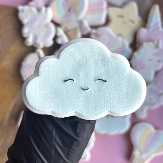UNICORN/EINHORN 10 - Wolke (Ausstechform und Stamp)