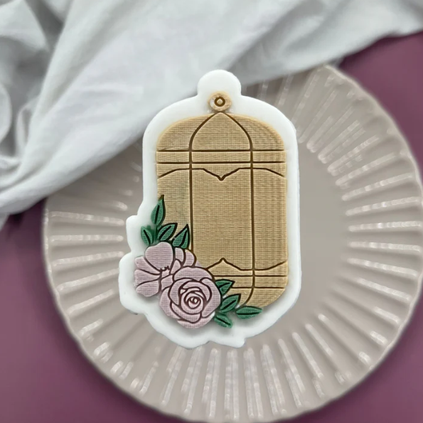 RAMADAN 5 - Blumenlaterne (Ausstechform und Stamp)