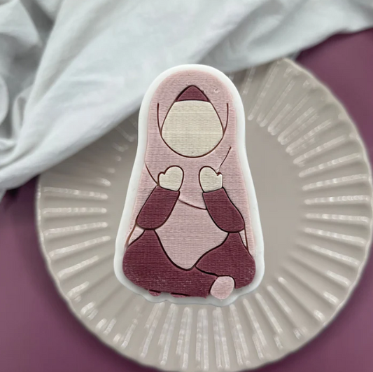 RAMADAN 23 - Kleines Mädchen (Ausstechform und Stamp)