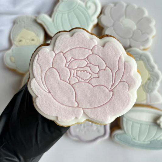 GROßMUTTERTAG 6 - Blume (Ausstechform und Stamp)