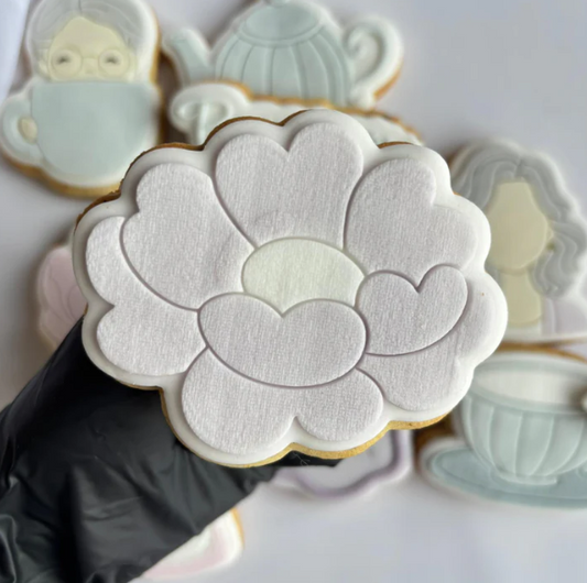 GROßMUTTERTAG 7 - Blume (Ausstechform und Stamp)