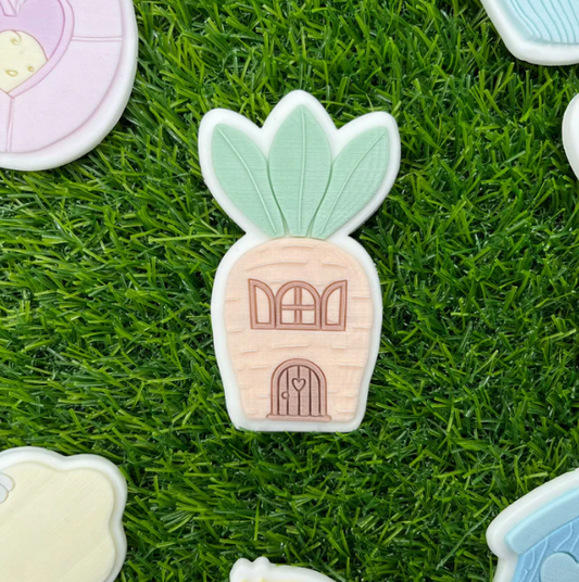 OSTERN 24 - Karottenhaus (Ausstechform und Stamp)