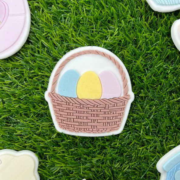 OSTERN 26 - Korb mit Eiern (Ausstechform und Stamp)