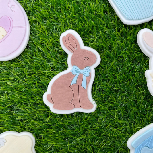 OSTERN 28 - Schokoladenhase (Ausstechform und Stamp)