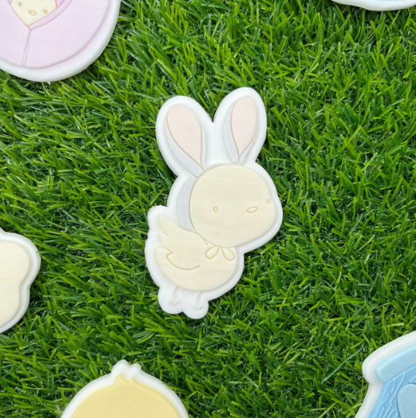 OSTERN 30 - Küken mit Hasenohr (Ausstechform und Stamp)