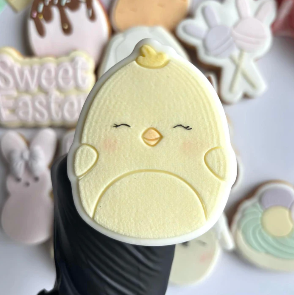 OSTERN 46 - Hühnchen Marshmallow (Ausstechform und Stamp)