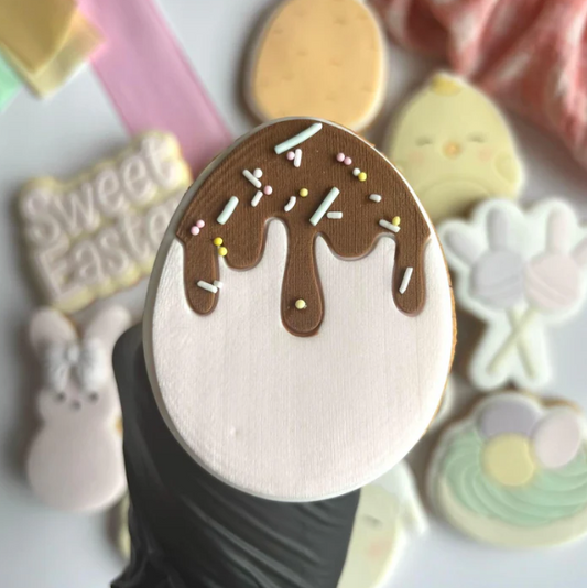 OSTERN 50 - Schokoladen-Ei (Ausstechform und Stamp)