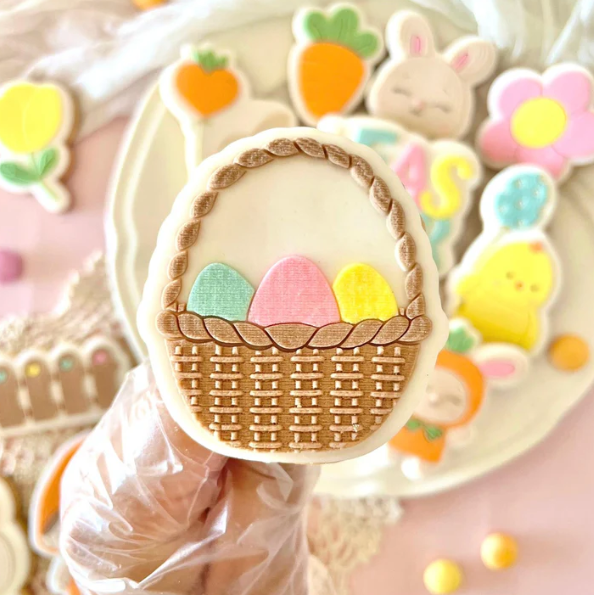 OSTERN 78 - Osterkörbchen (Ausstechform und Stamp)