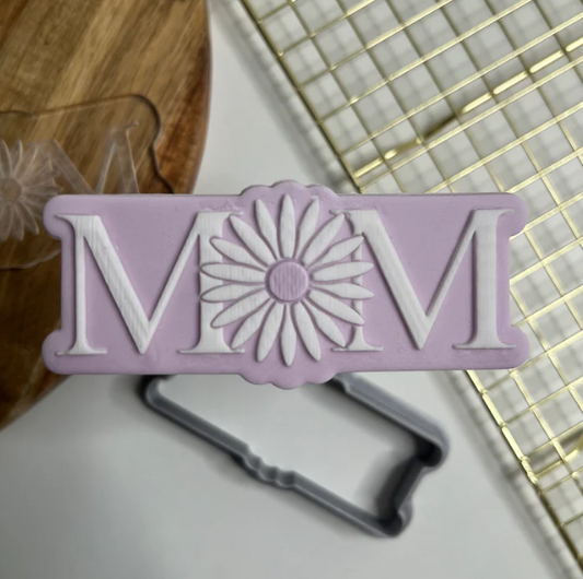 MUTTERTAG - MOM (Ausstechform und Stamp)