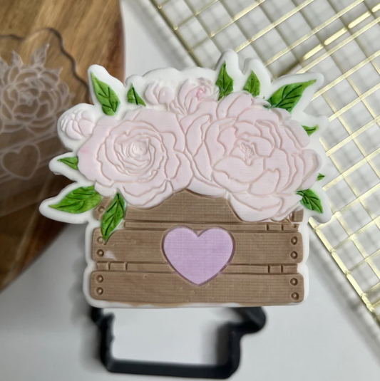 MUTTERTAG - Blumentopf (Ausstechform und Stamp)