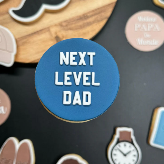VATERTAG - 10  NEXT LEVEL DAD (Ausstechform und Stamp)