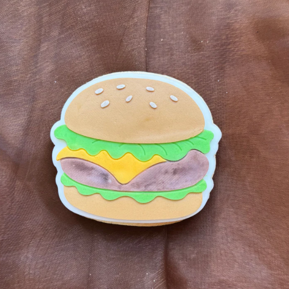VATERTAG 2025 15 - Hamburger (Ausstechform und Stamp)