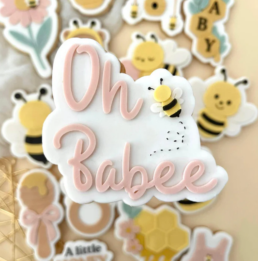 BABY-BIENE 6 - Oh Babee (Ausstechform und Stamp)