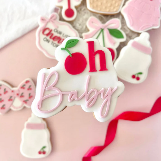 BABY-KIRSCH 4 - Oh Baby Cherry (Ausstechform und Stamp)